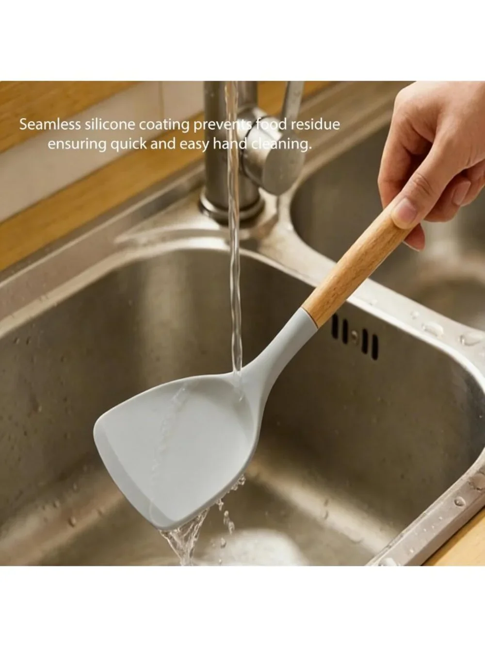 12-Piece Silicone Cooking Utensils Set - Heat Resistant, BPA Free, Dishwasher